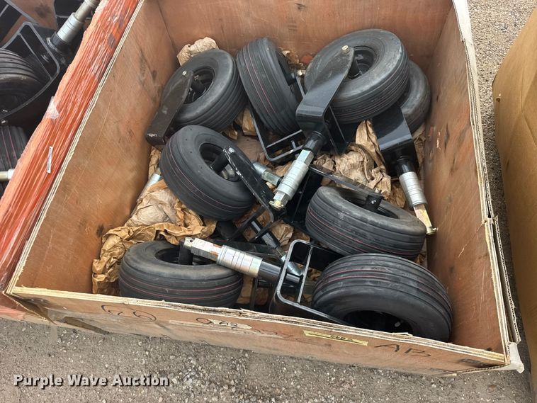 image for item DY3121 Approximately (30) 15x6.00-6 AFM deck tires and wheels