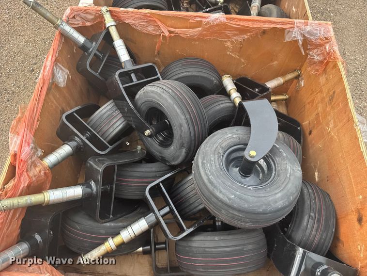 image for item DY3121 Approximately (30) 15x6.00-6 AFM deck tires and wheels
