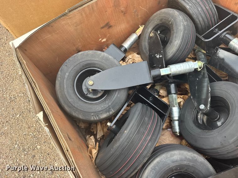 image for item DY3121 Approximately (30) 15x6.00-6 AFM deck tires and wheels