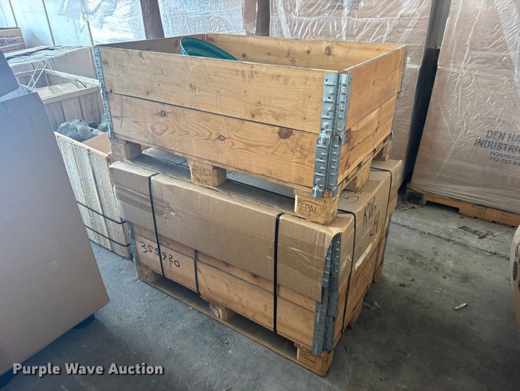 image for item DY3122 (5) crates of parts