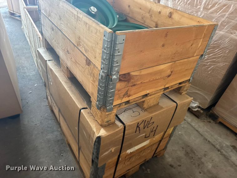 image for item DY3122 (5) crates of parts