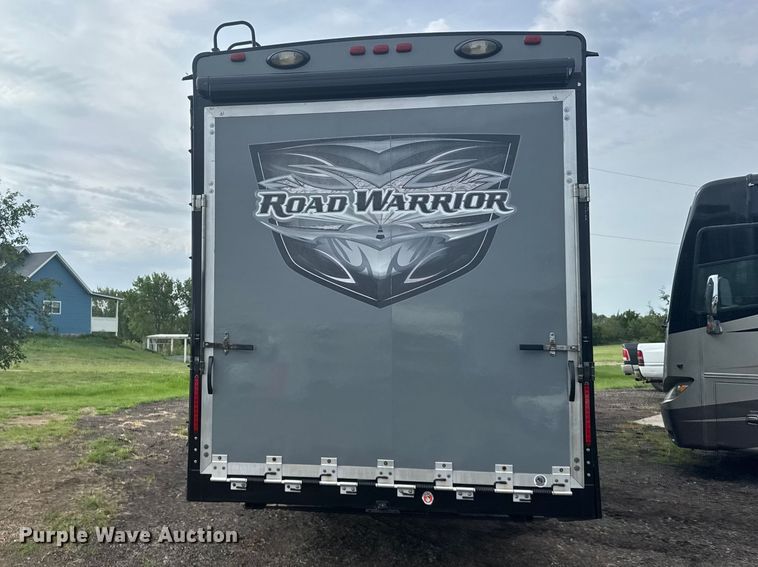 image for item DY3123 2015 Heartland Road Warrior 4020 toy hauler camper