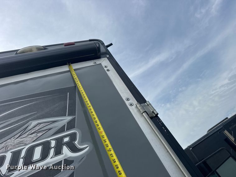 image for item DY3123 2015 Heartland Road Warrior 4020 toy hauler camper