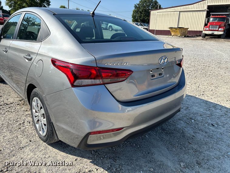 image for item DZ4514 2021 Hyundai Accent 