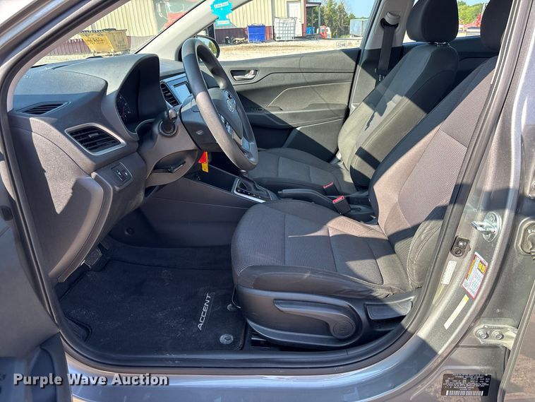 image for item DZ4514 2021 Hyundai Accent 