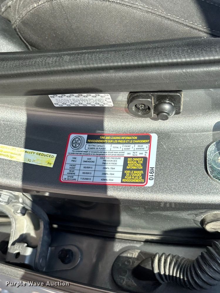 image for item DZ4514 2021 Hyundai Accent 