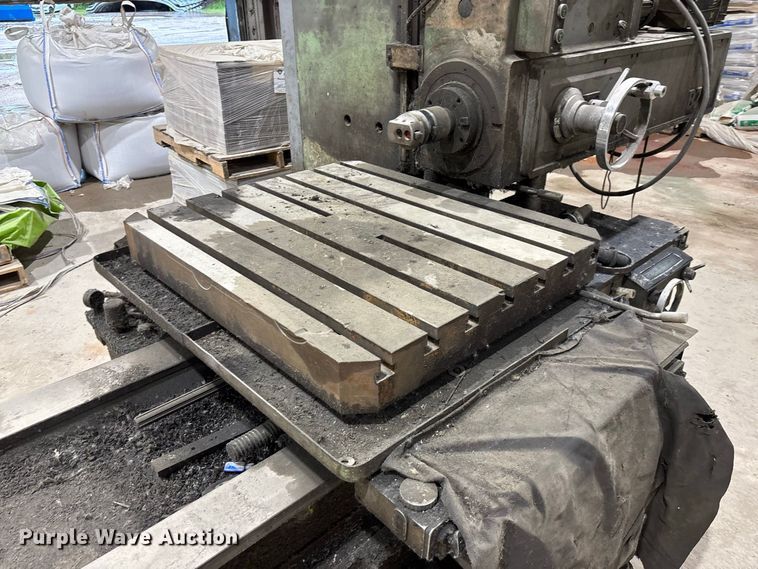 image for item DZ4534 1979 Shibaura BZ-8 horizontal boring mill