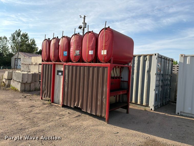 Oil distribution stand
