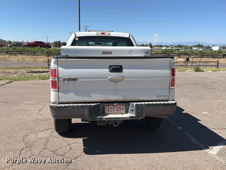 image for item ED0182 2012 Ford F150 Ext. Cab pickup truck