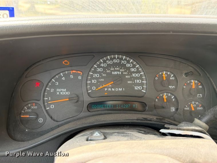 image for item ED5458 2007 Chevrolet Silverado 3500HD Ext. Cab utility bed pickup truck