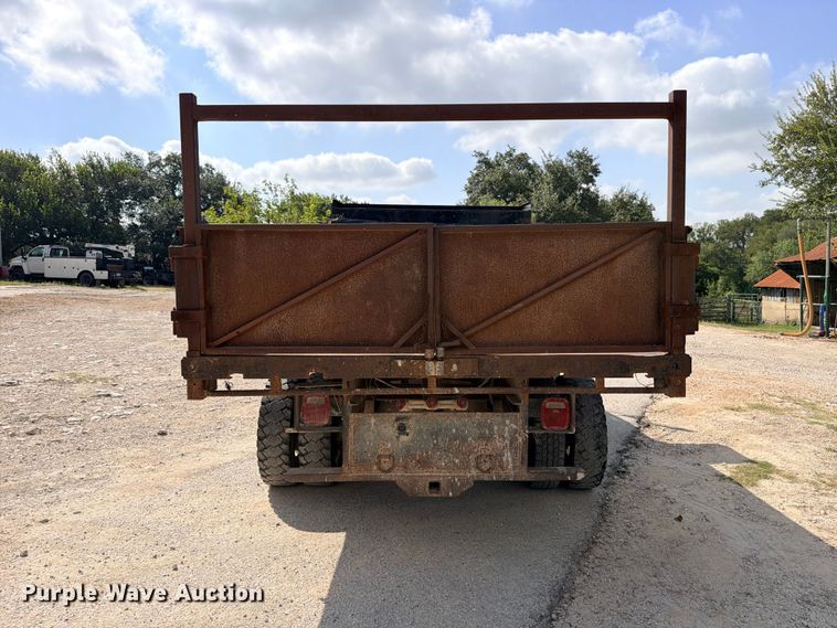 image for item ED5460 2002 Chevrolet C6500 dump flatbed truck