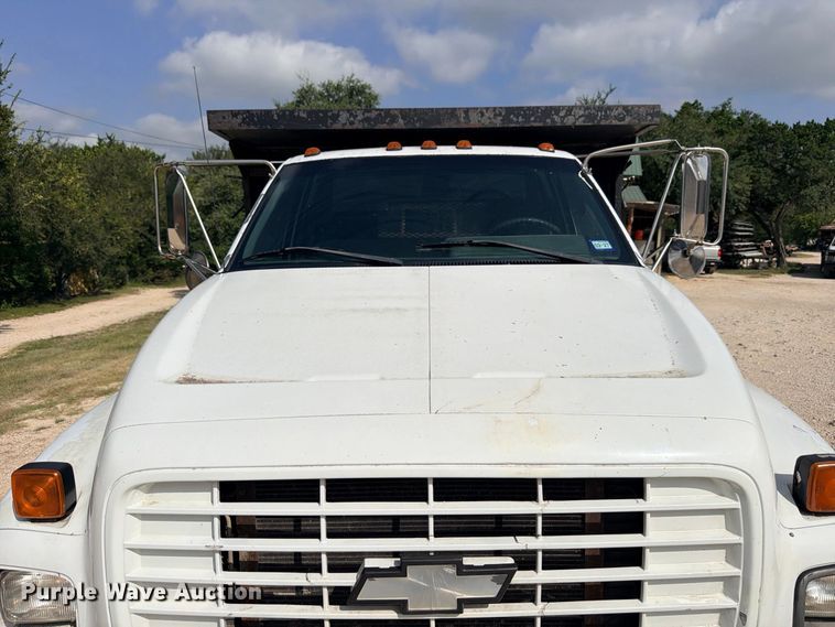 image for item ED5460 2002 Chevrolet C6500 dump flatbed truck