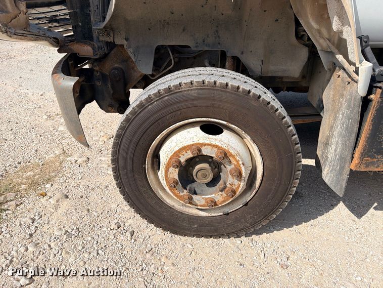 image for item ED5460 2002 Chevrolet C6500 dump flatbed truck