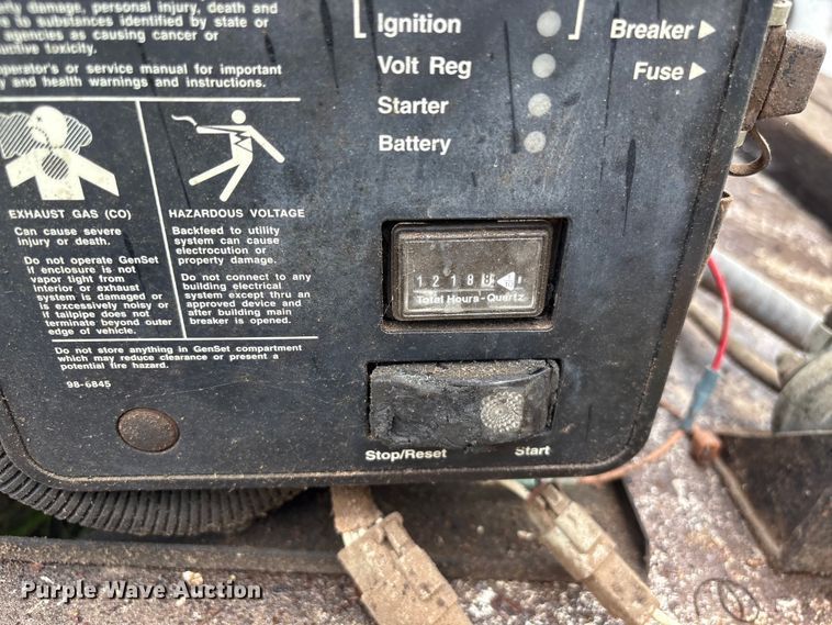 image for item EF1301 Onan Commercial 6500 generator