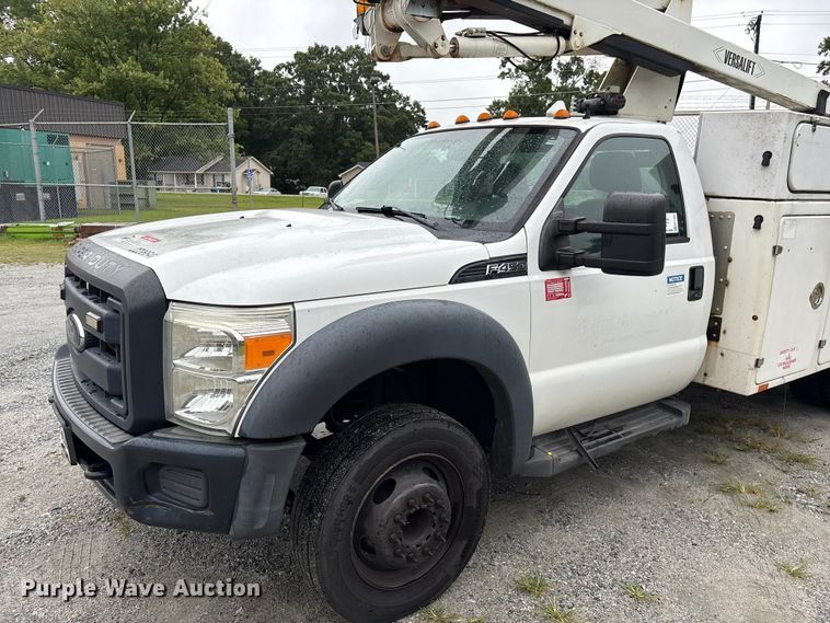 image for item EF1305 2013 Ford F450 Super Duty XL bucket truck