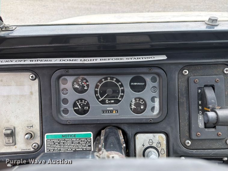 image for item EG9304 2000 Cushman 84071 utility vehicle