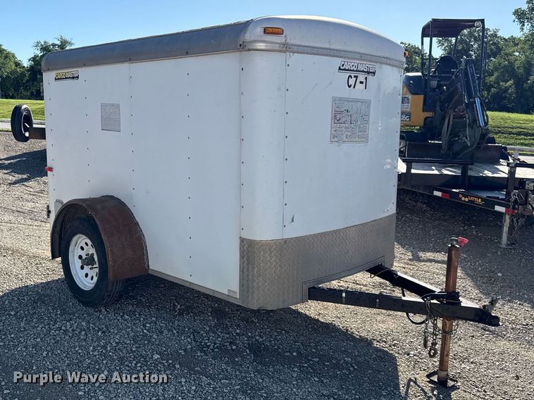 image for item EN0436 2012 Doolittle enclosed cargo trailer