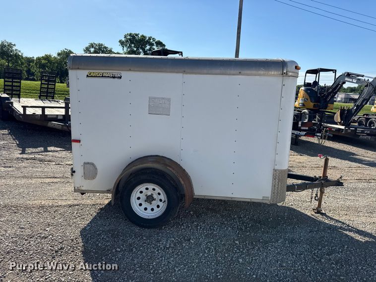image for item EN0436 2012 Doolittle enclosed cargo trailer