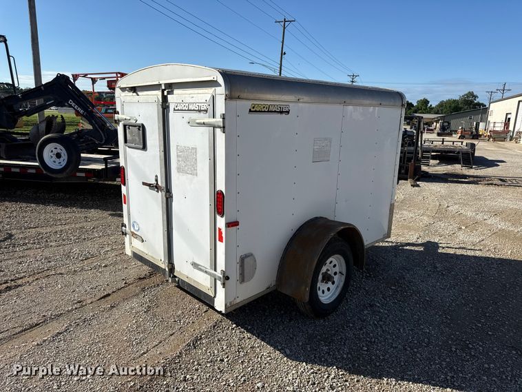 image for item EN0436 2012 Doolittle enclosed cargo trailer