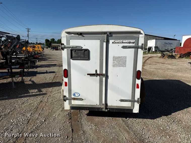 image for item EN0436 2012 Doolittle enclosed cargo trailer