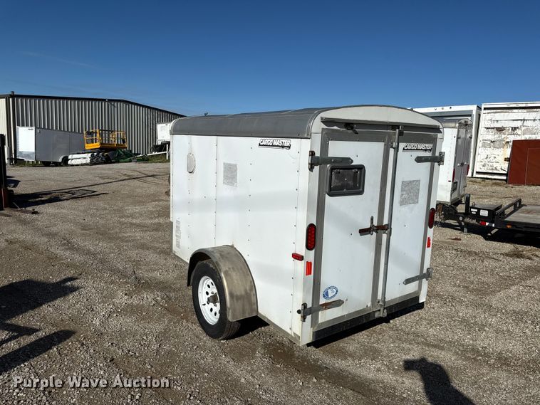image for item EN0436 2012 Doolittle enclosed cargo trailer