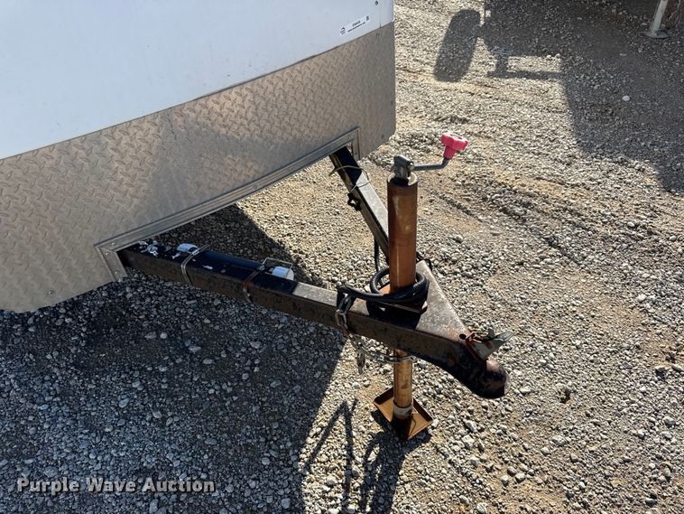 image for item EN0436 2012 Doolittle enclosed cargo trailer