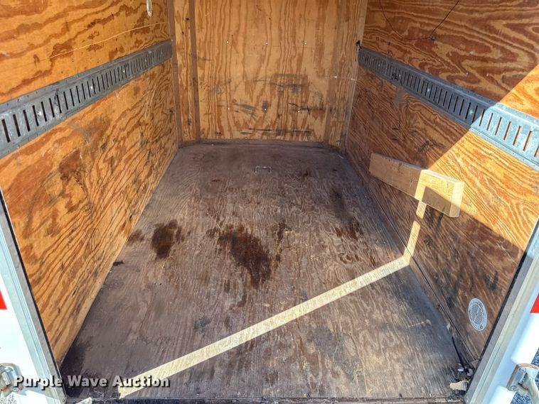 image for item EN0436 2012 Doolittle enclosed cargo trailer
