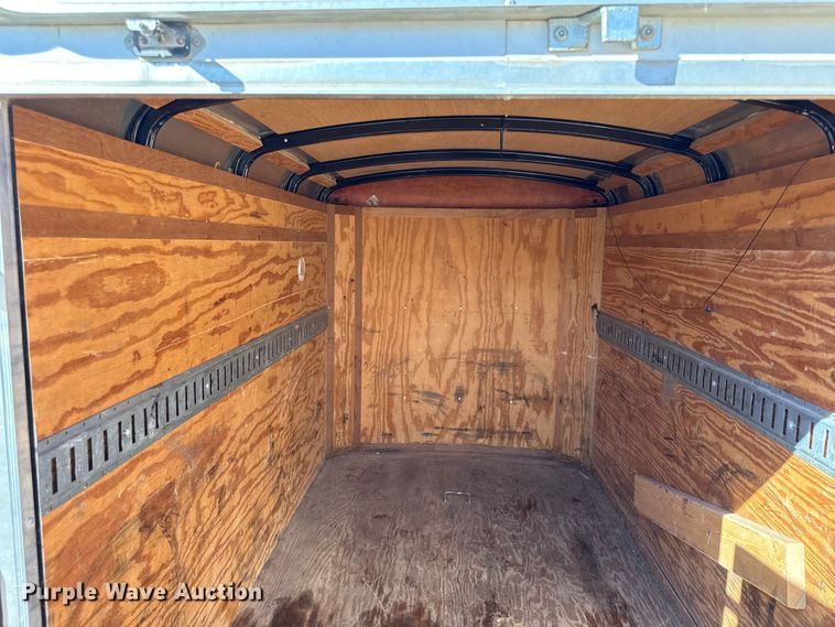 image for item EN0436 2012 Doolittle enclosed cargo trailer