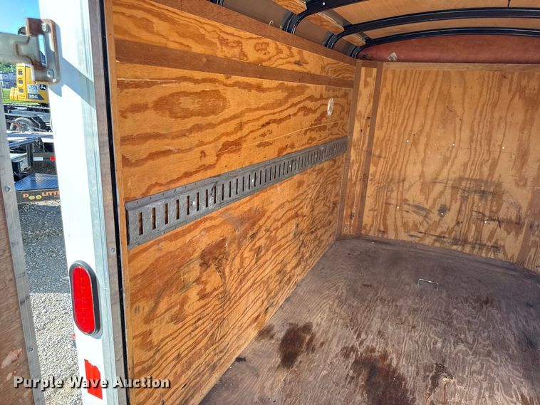 image for item EN0436 2012 Doolittle enclosed cargo trailer