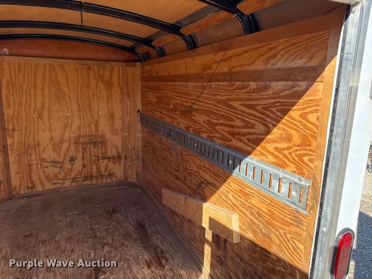 image for item EN0436 2012 Doolittle enclosed cargo trailer
