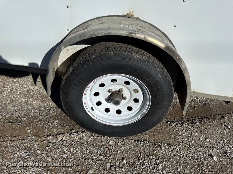 image for item EN0436 2012 Doolittle enclosed cargo trailer