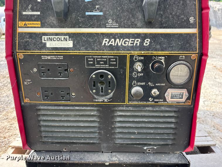 image for item EO4328 Lincoln Electric Ranger 8 welder/generator