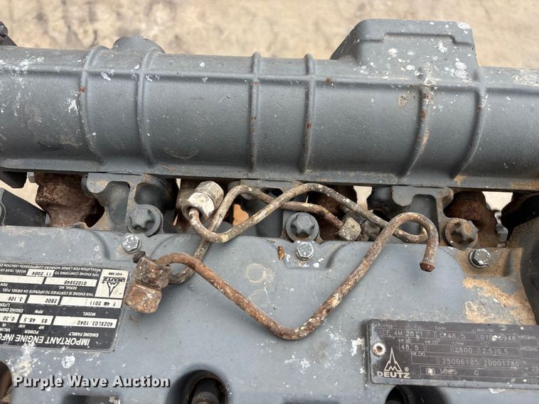 image for item EO4411 2004 Deutz F 4M 2011 engine