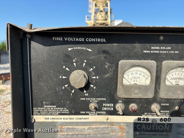 image for item EO4435 Lincoln Idealarc R3S-600 welder