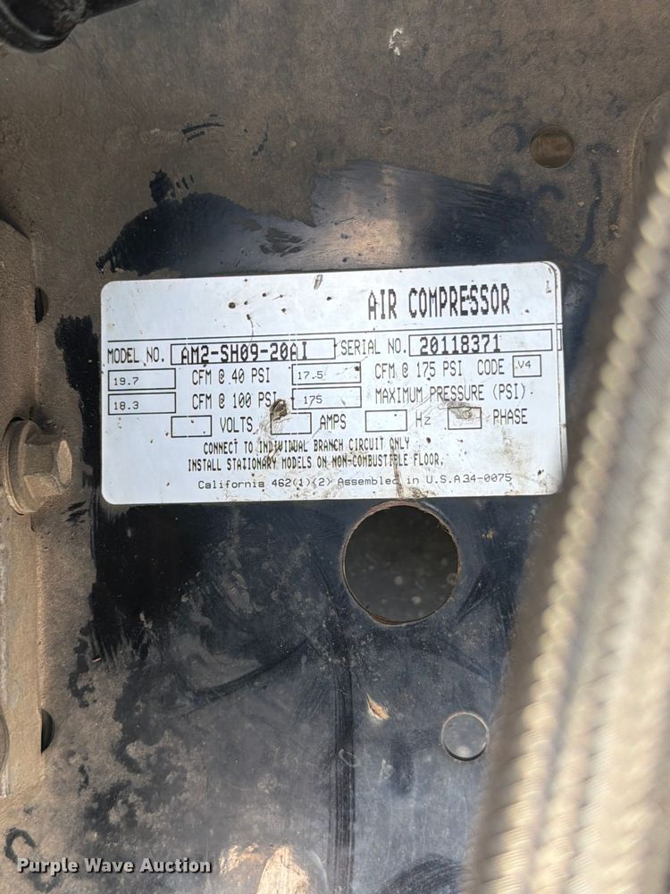 image for item EO8623 A & I Products AM2-SH09-20AI air compressor