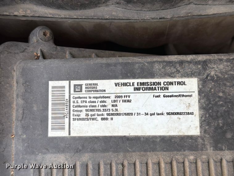 image for item EO8653 2009 Chevrolet Silverado 1500 Crew Cab pickup truck