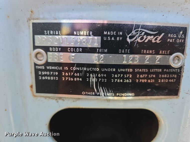 image for item ER1646 1960 Ford Fairlane sedan