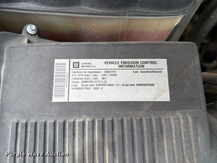 image for item ER1897 2009 Chevrolet Suburban SUV