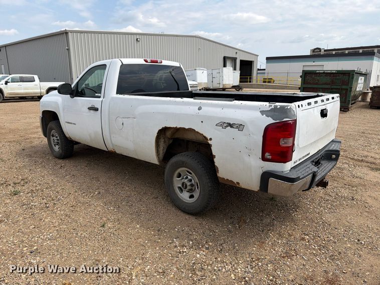 image for item ER1903 2007 Chevrolet Silverado 2500HD pickup truck