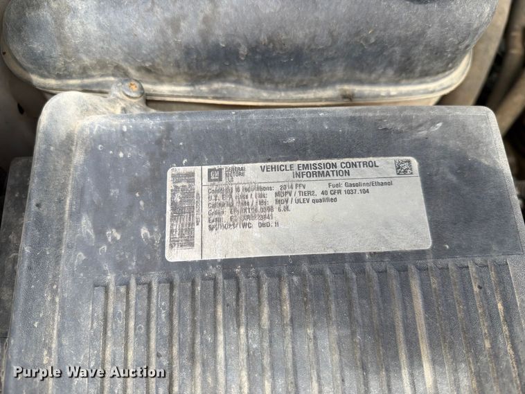 image for item ER1977 2014 GMC Sierra 2500HD pickup truck