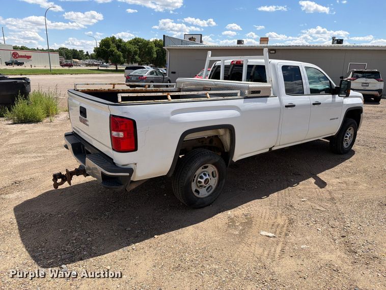 image for item ER1978 2019 GMC Sierra 2500HD Ext. Cab pickup truck