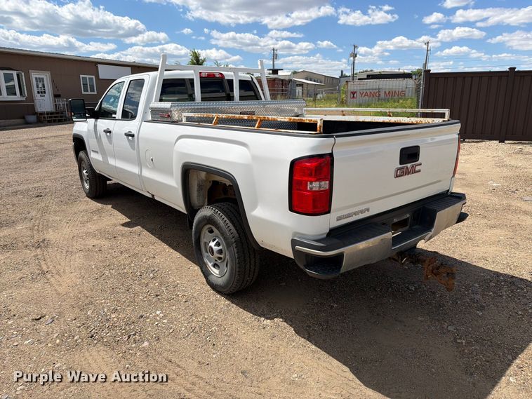 image for item ER1978 2019 GMC Sierra 2500HD Ext. Cab pickup truck