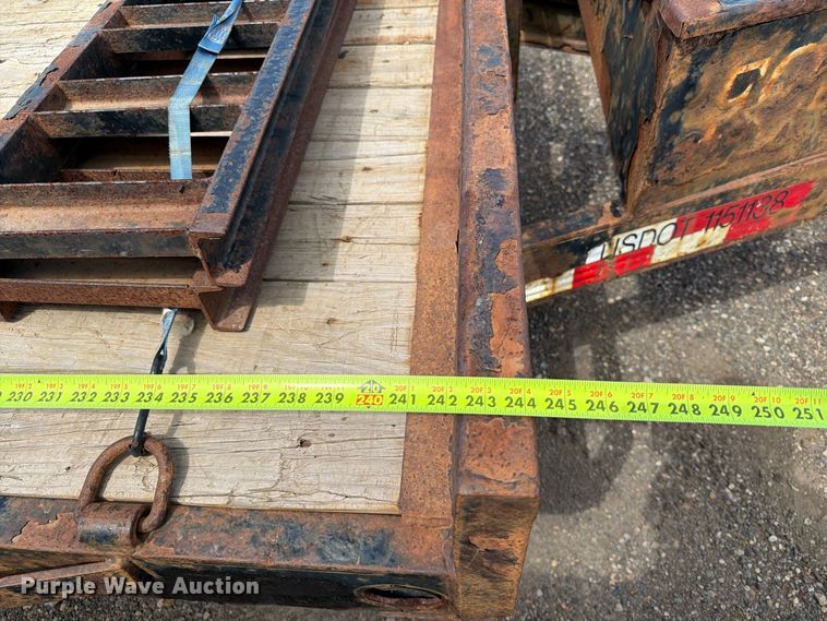 image for item ER1981 2010 PJ utility trailer