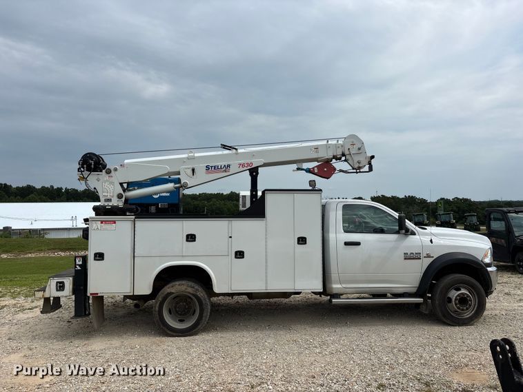 image for item ER3182 2018 RAM 5500 utility / service truck