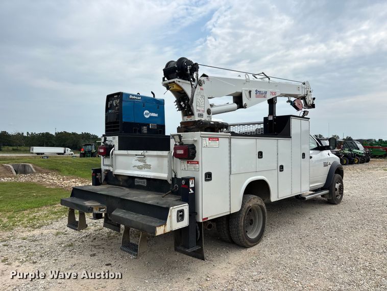 image for item ER3182 2018 RAM 5500 utility / service truck