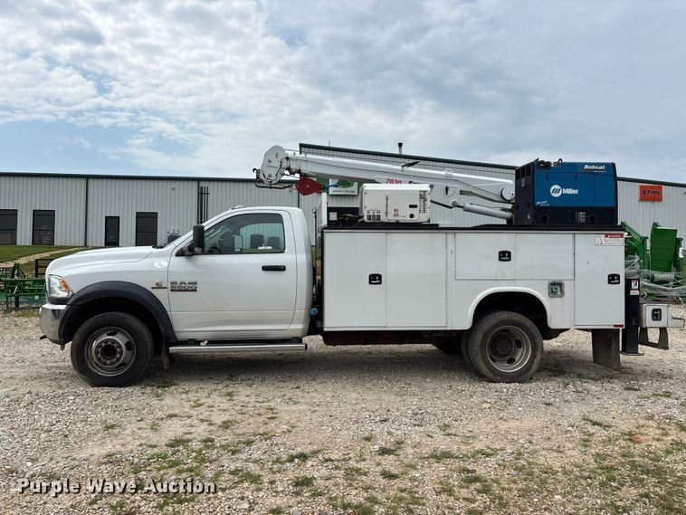 image for item ER3182 2018 RAM 5500 utility / service truck