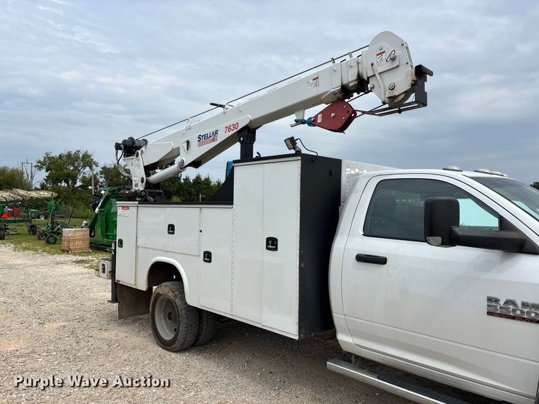 image for item ER3182 2018 RAM 5500 utility / service truck