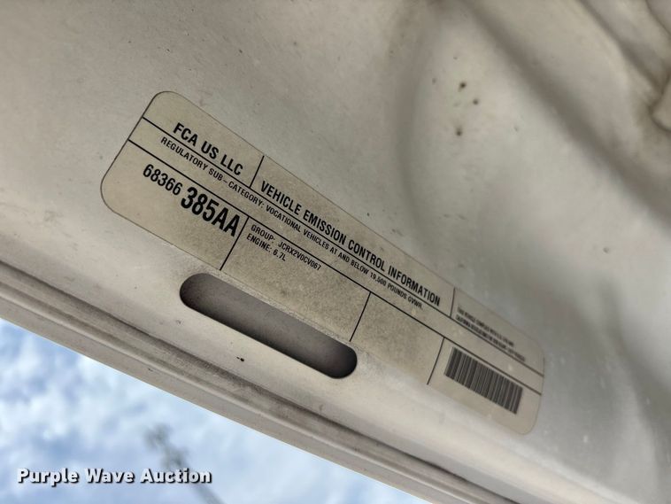 image for item ER3182 2018 RAM 5500 utility / service truck