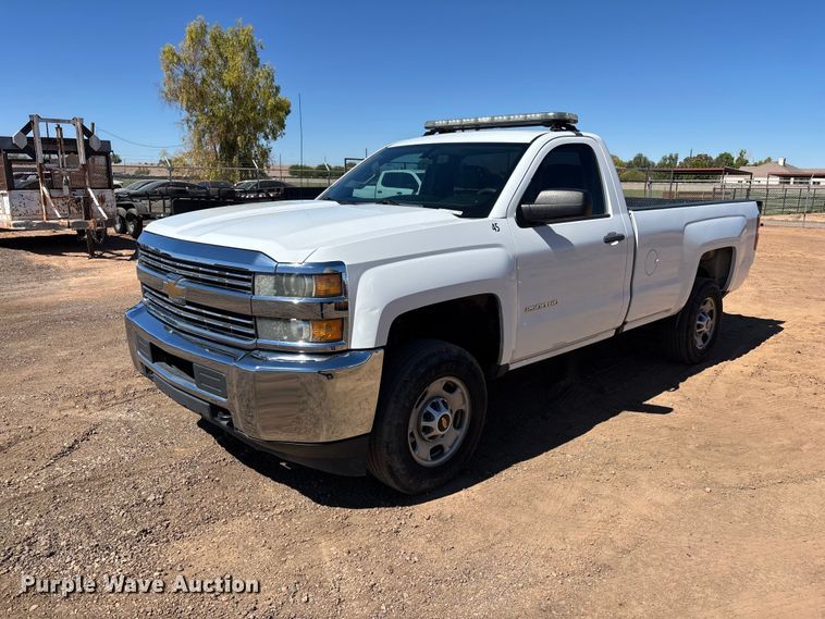 2016 Chevrolet Silverado 2500HD pickup truck