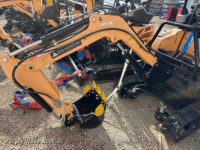 image for item ET0150 2024 Erie EM15 mini excavator